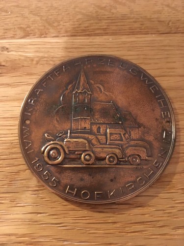 Hofkirchen 1955 autoplakette - hofkirchen,
