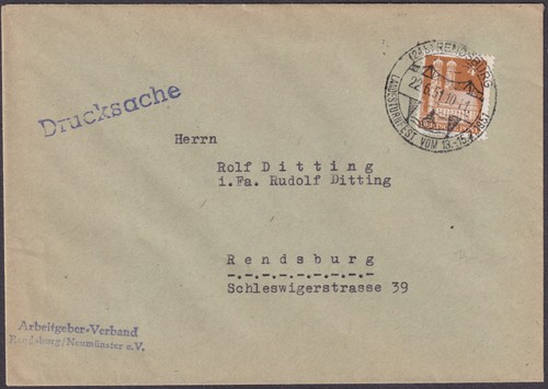 Sonderstempel rendsburg - sonderstempel,