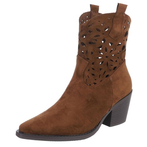 Damen cowboyboots mit - cowboyboots,