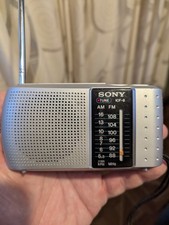 SONY ICF-8 small AM/FM Radio
