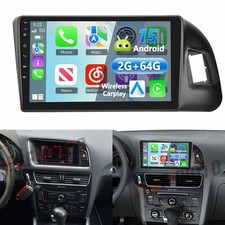 64GB Apple Carplay Für Audi Q5 2010-2016 Android 15 Autoradio WIFI GPS Navi RDS