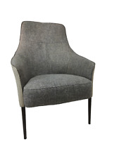 Jori Sessel Fuga Hoch Bezug Innen Stoff / Außen Leder