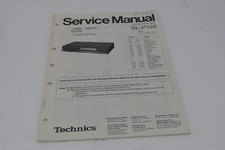 TECHNICS SL-P120  CD-PLAYER + SERVICE Anleitung Instruction Manual + ORIGINAL!