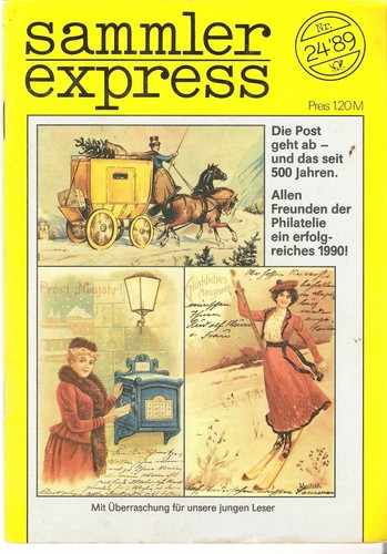 Briefmarken zeitung sammler - briefmarken,