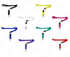 SBS® Schlüsselbänder 25mm 10 Stk. verschiedene Farben Lanyard Schlüsselband