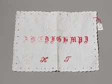 Um 1900 - Antikes Stickbild