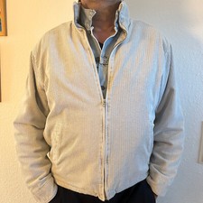 smog | Cord Jacke | XL/XXL | creme | gefüttert