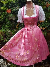 *feelings* Zauberhaftes Midi Dirndl Spitze Bestickt G 38 36 Oktoberfest~Motto 