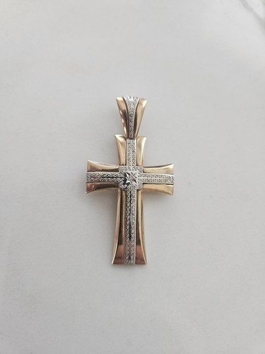 Exklusiver goldkreuz anhänger - exklusiver, goldkreuz-anhänger