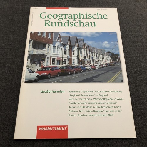 Geographische rundschau 2006 - geographische, 5/2006
