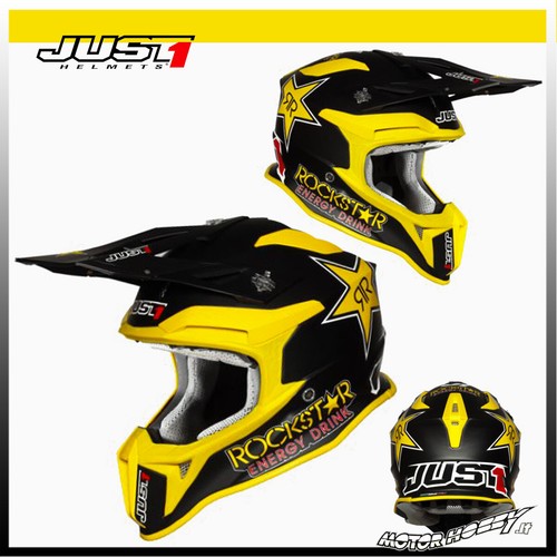 Cross enduro fiber helm just1 - cross,