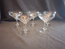 5 Sektschalen Champagner Glas