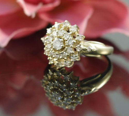 Brillant ring 585er - ring, in