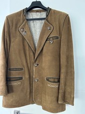 herren Leder Schaf Nappa Janker gr 50 mittel braun gebraucht