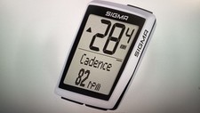 SW-0205 SIGMA SPORT BC 12 WIRED Fahrradcomputer -kabelgebunden,weiß B-WARE