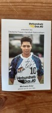 Michaela Erler original Signierte Autogrammkarte Nationalmannschaft GER Handball