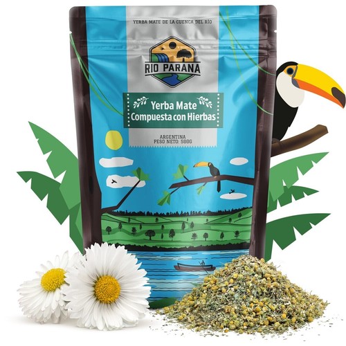 Mate tee rio parana compuesta - tee,