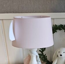 Lampenschirm rund Stoff zart