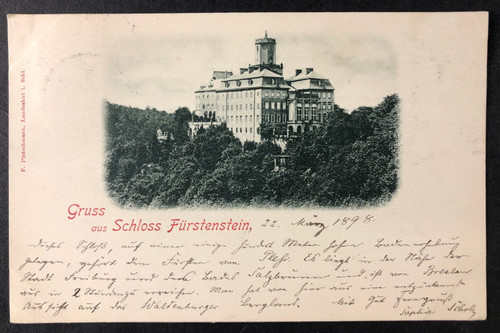 Schloß fürstenstein - ak,