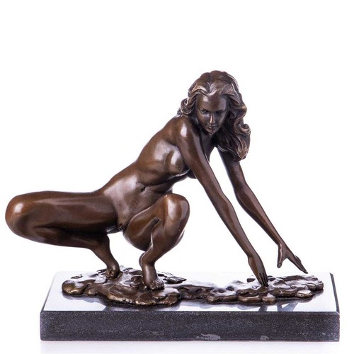 Skulptur figur bronzeskulptur - figur,