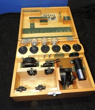 Carl Zeiss Jena Polarisatonsausstattung für L oder N Stative komplett in Holzk.