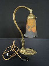 Jugendstil Lampe Tischlampe Frankreich Müller Frères Luneville