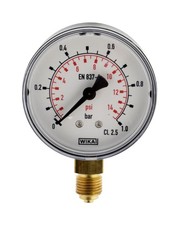 WIKA Manometer senkrecht Ø