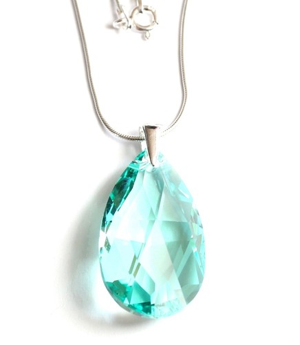 Silber hals kette - silber, mit
