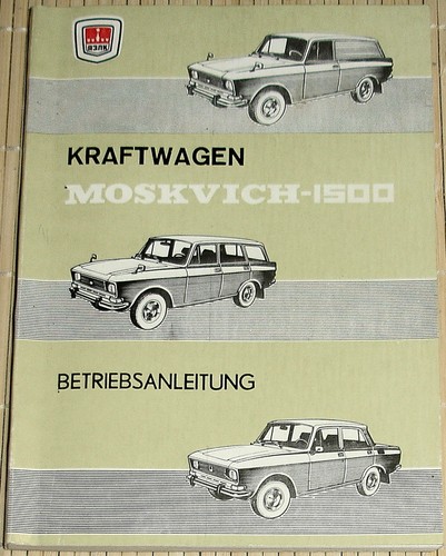 Kraftwagen moskvich 1500 - kraftwagen, moskvich-1500