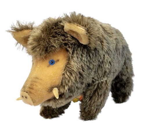 Steiff wildschwein keiler eber - wildschwein,