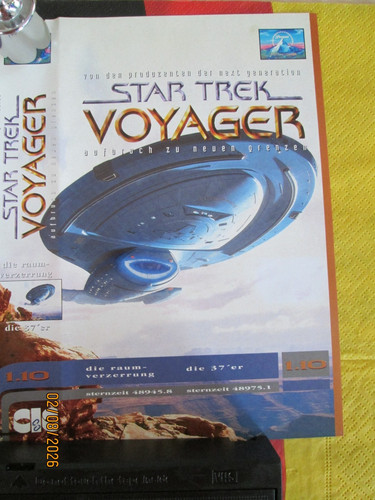 Star trek voyager vhs - 1.10,