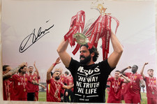 Alisson Becker handsigniertes