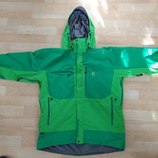 Haglöfs Jacke Outdoor Übergangsjacke Funktionsjacke Grün XXL