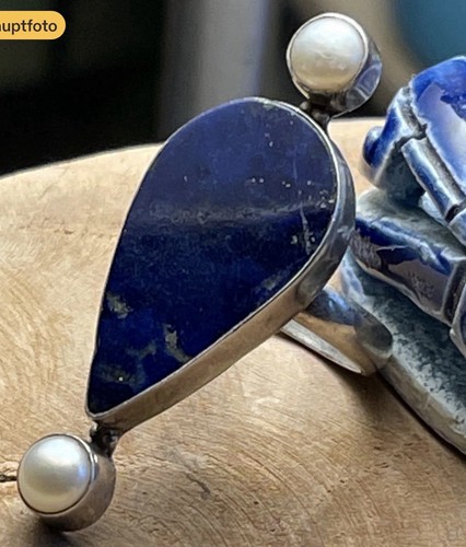 Ring lapislazuli tropfenform - ring,