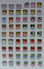 Briefmarken Bund - Dauerserie Blumen gest. - 100 Stück papierfrei