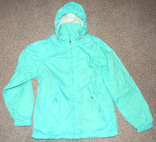 Damen Regenjacke Hellblau