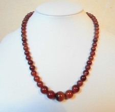 Edelsteinkette Rot Achat