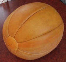 Profi Echtleder Medizinball