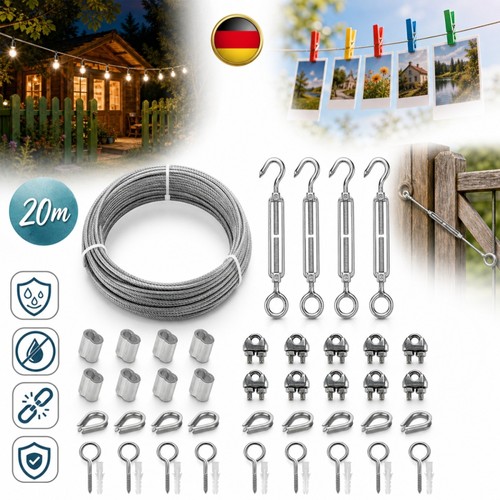3mm edelstahl stahlseil - 3mm,
