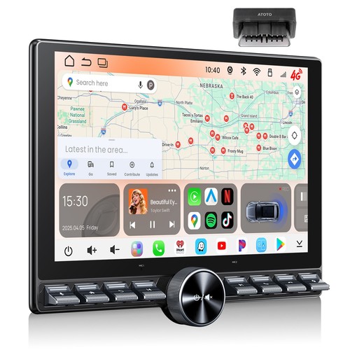 Atoto 10in doppel din - s8,