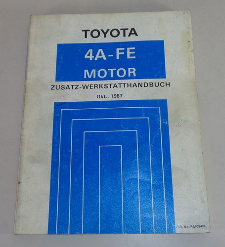 Werkstatthandbuch toyota fe - werkstatthandbuch, 4a-fe