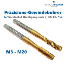 Metrischer Gewindebohrer HSS