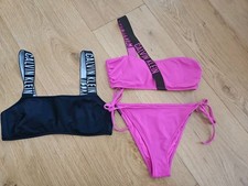 Calvin Klein Bikini Schwarz Pink Gr.S