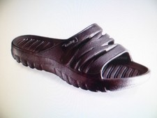 fashy® Herren-Damen Pantoletten Badeschuhe unisex" ultra leicht  Fb "schwarz "