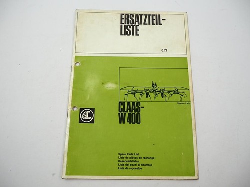 Claas w400 kreiselwender - claas,