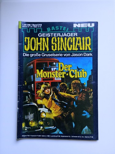 John sinclair erstauflage - john, sinclair,
