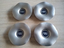 4X Nabendeckel Felgenkappe Nabenkappe Deckel Fiat, 15 Zoll Alufelgen