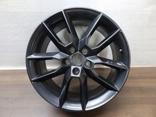 1x Alufelge 18 Zoll 7.5" 5x112 51ET Matt Grau Skoda Octavia Iii Rim Wheel