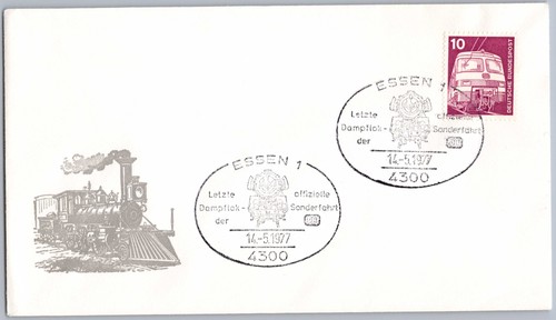 Brief sst sonderstempel essen - sst,