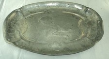 antike Schale Zinn Zinnschale